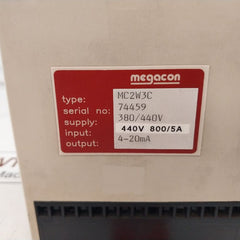 Megacon Mc2W3C Power Transducer 440V 800/5A