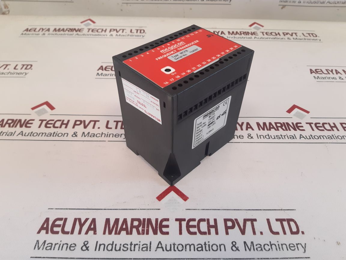 Megacon Mcfb Frequency Transducer Range 55-65Hz