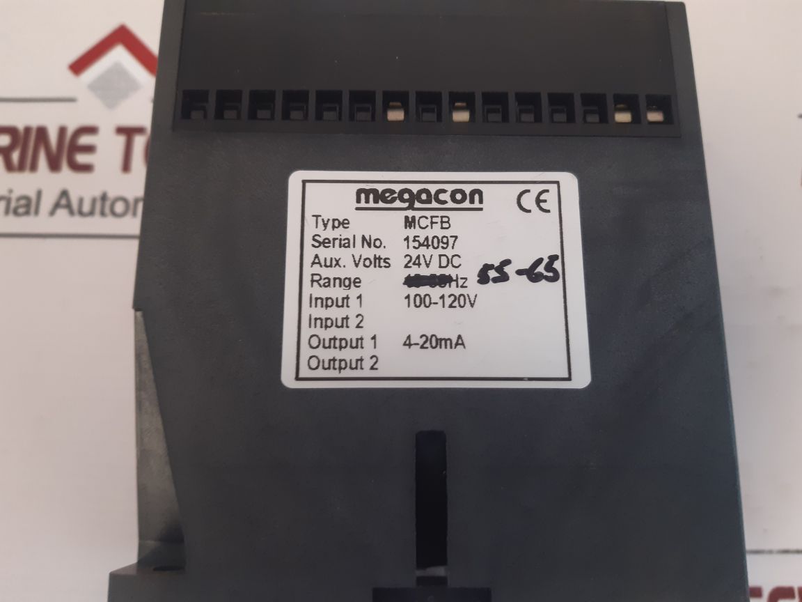 Megacon Mcfb Frequency Transducer Range 55-65Hz