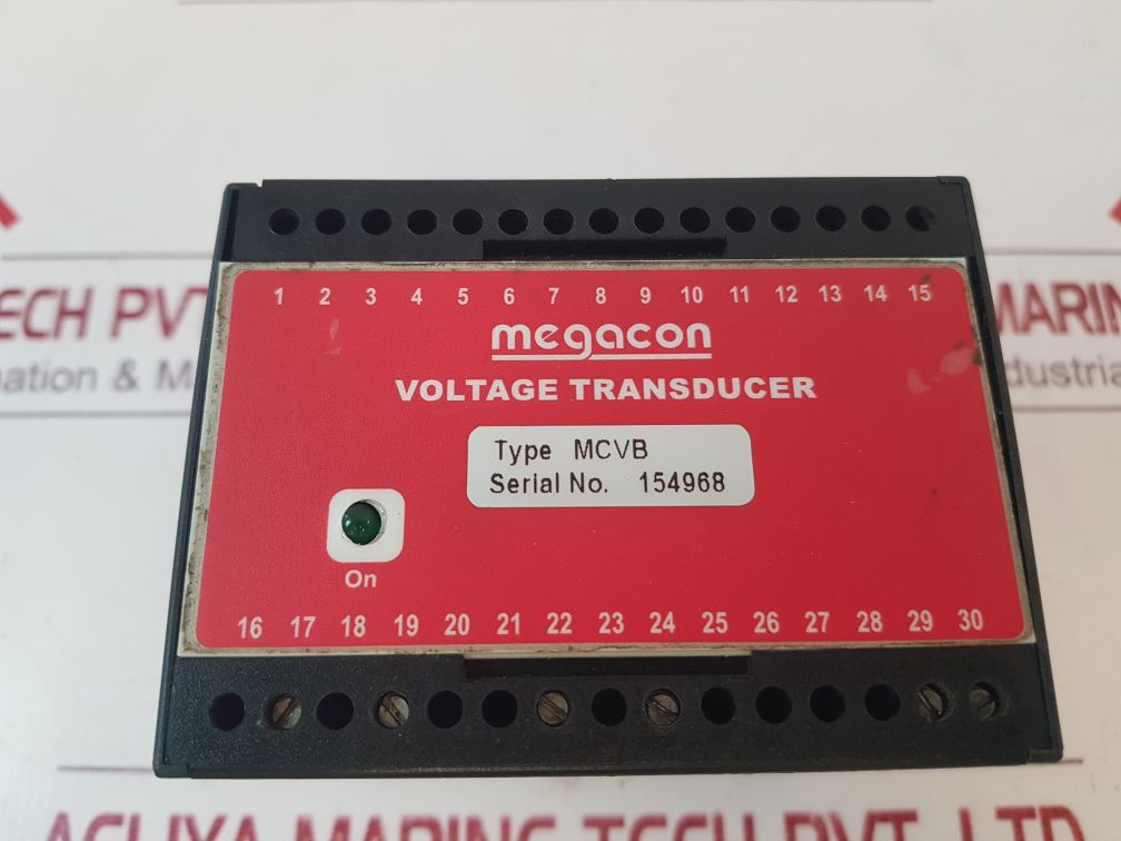 Megacon Mcvb Voltage Transducer 0-132V