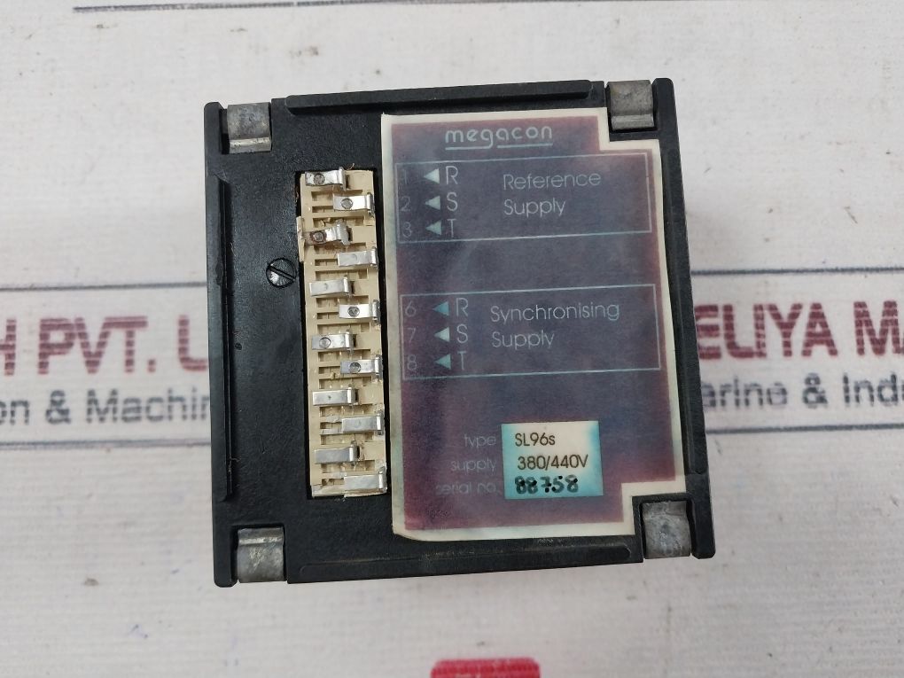 Megacon Sl96Sn Synchronizer Relay 380/440V