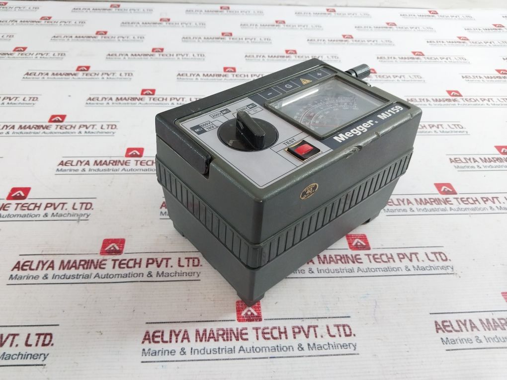 Megger Mj159 Hand-cranked Insulation Tester