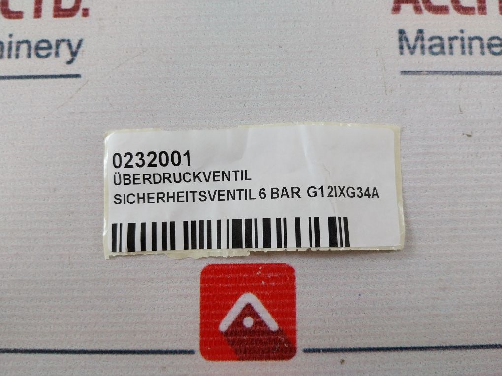 Meibes 6 Bar 75Kw Over Pressure Valve