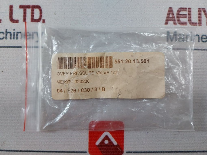 Meibes 6 Bar Over Pressure Valve 1/2