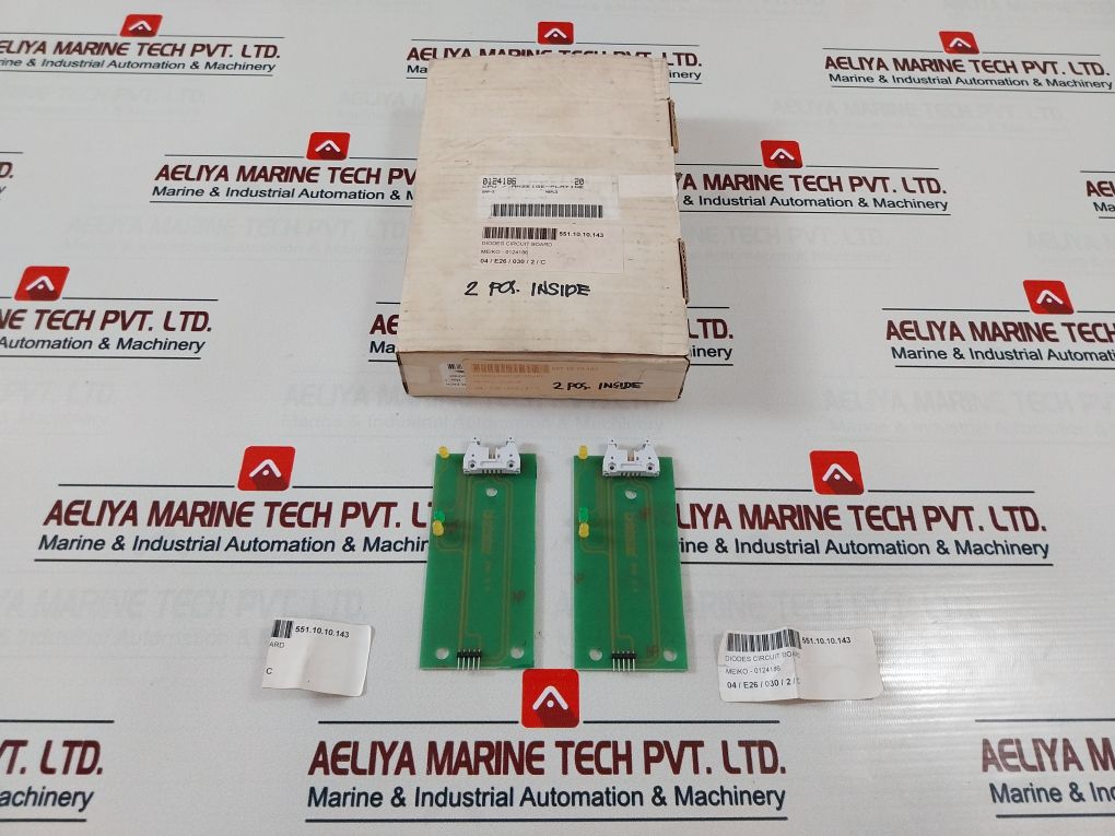 Meiko 0124186 Display Printed Circuit Board Sap-3