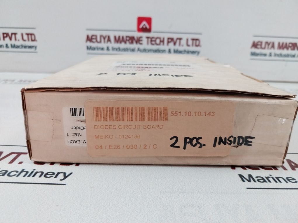 Meiko 0124186 Display Printed Circuit Board Sap-3