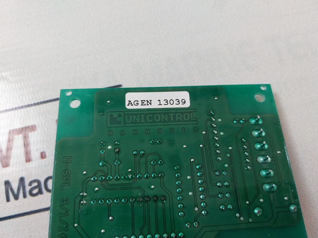 Meiko 0124187 Control Board