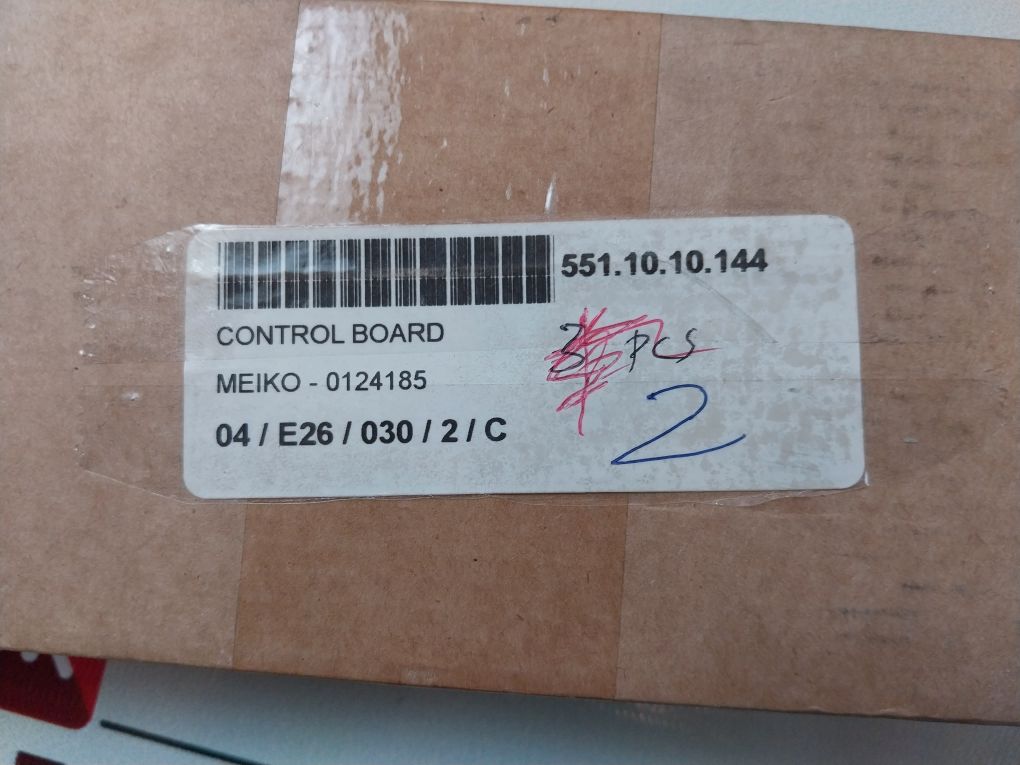 Meiko 0124187 Control Board