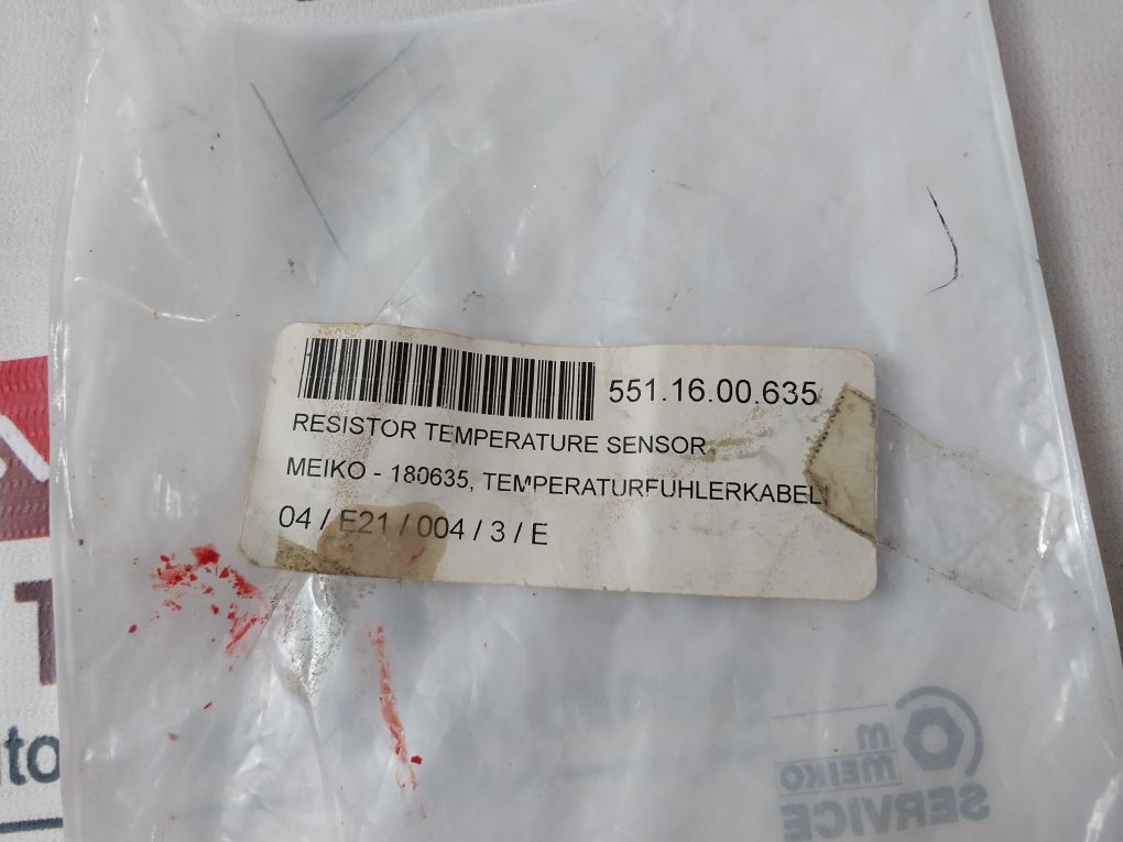 Meiko 180635 Resistor Temperature