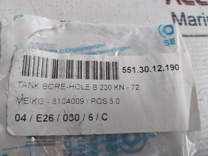 Meiko 8104009 Nut D50Xg3/4”