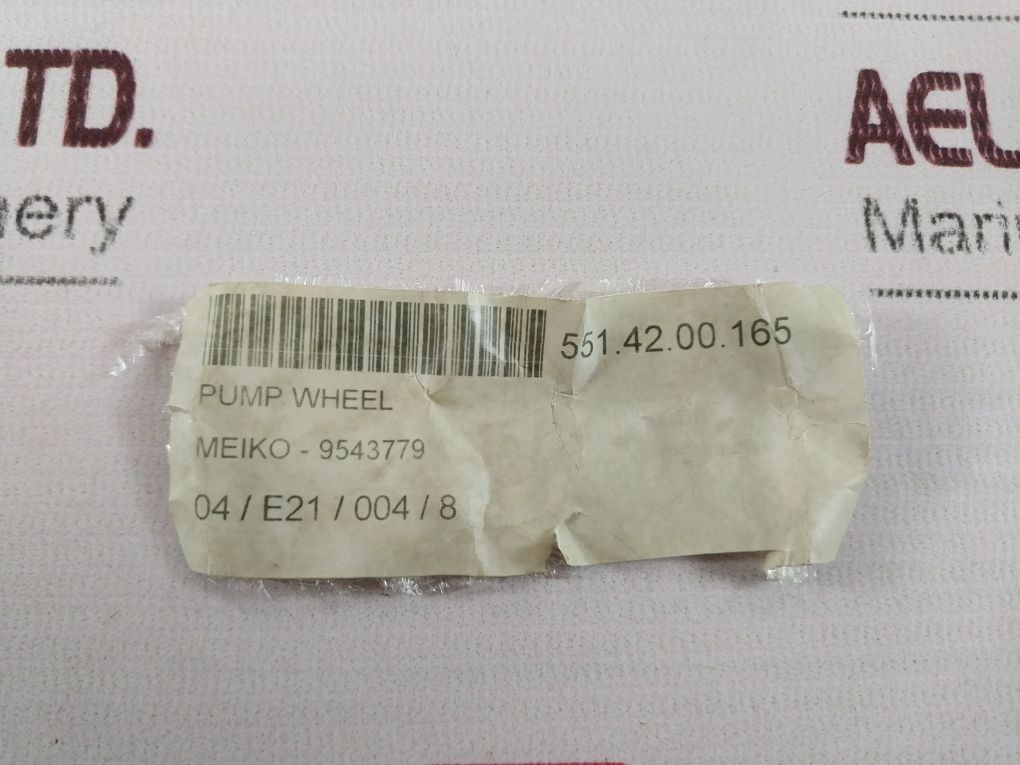 Meiko 9543779 Pump Wheel 551.42.00.165