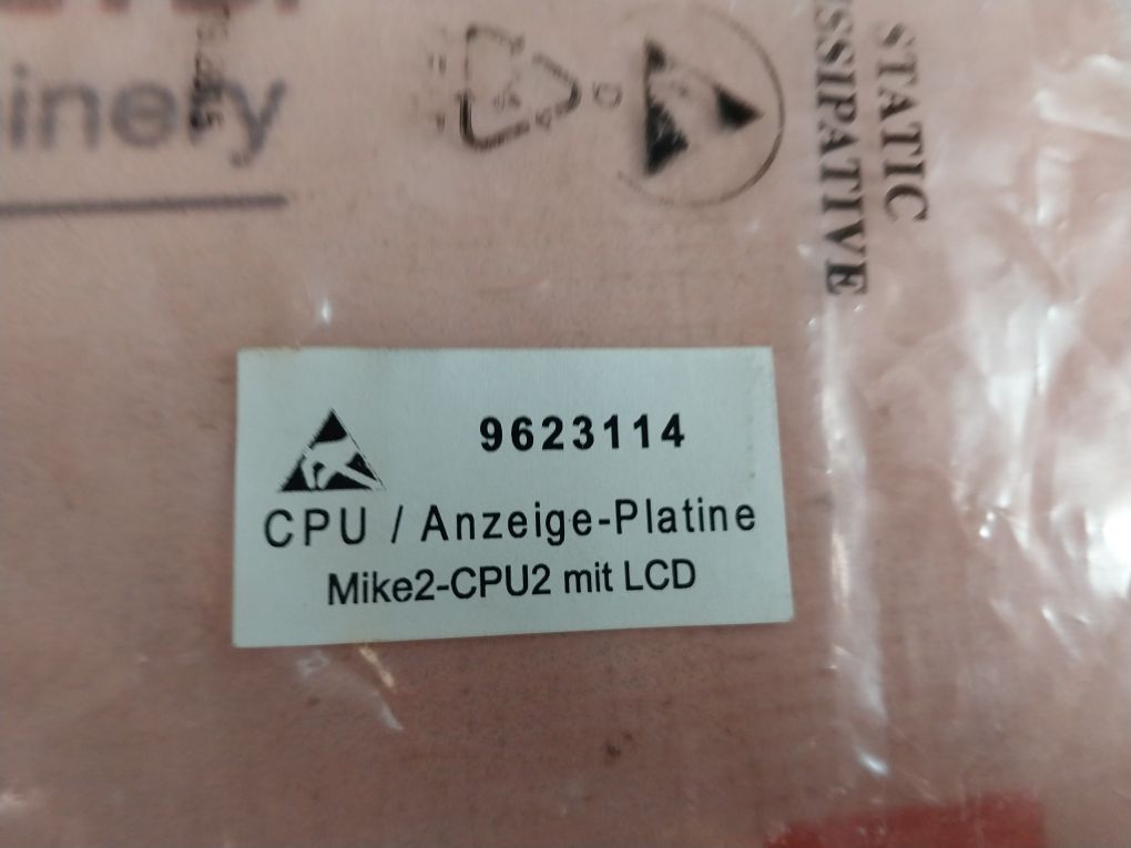 Meiko 9623114 Cpu Circuit Board With Display