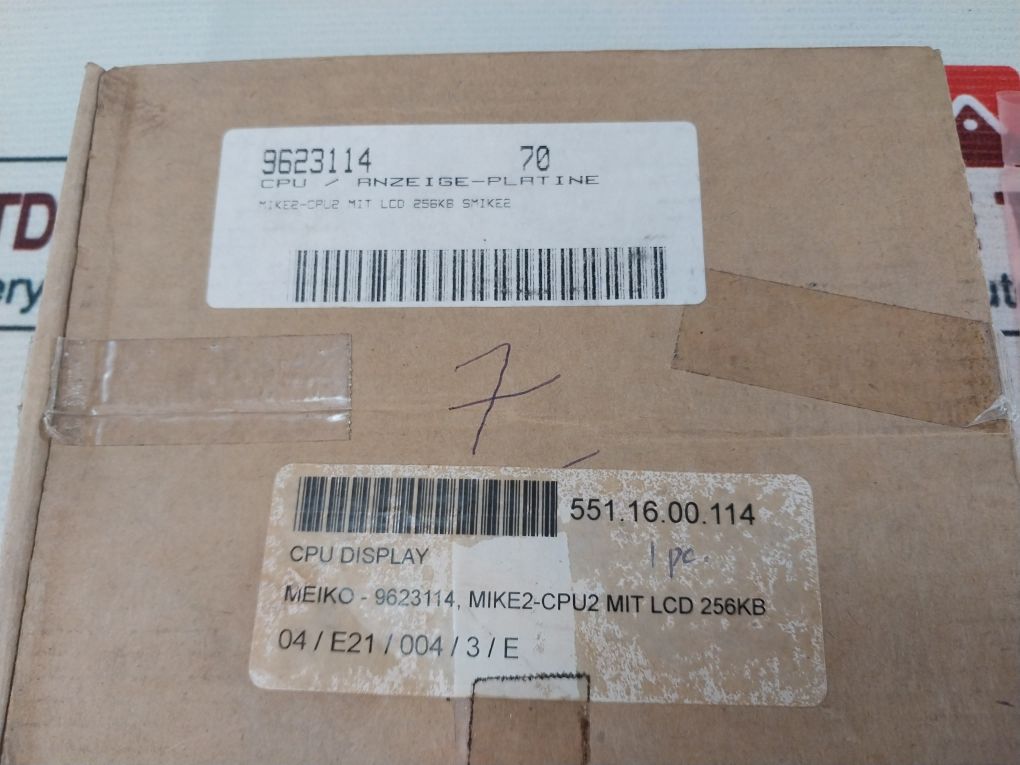 Meiko 9623114 Display Board
