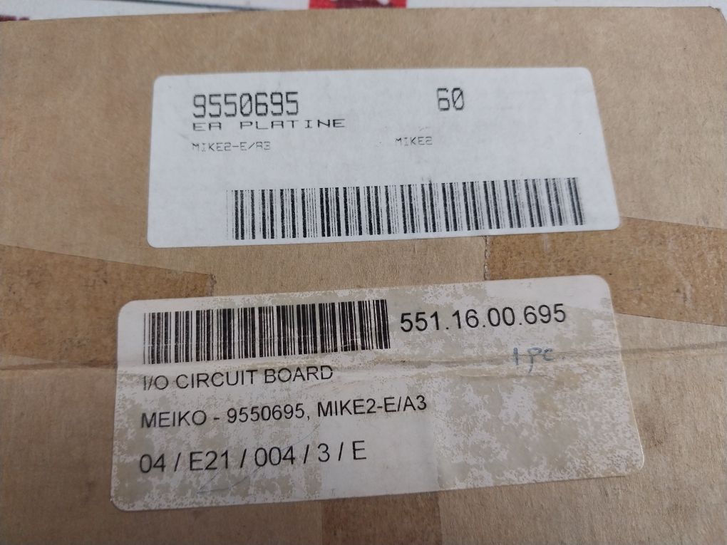 Meiko Mike-e/A1 E/A Circuit Board 9550695
