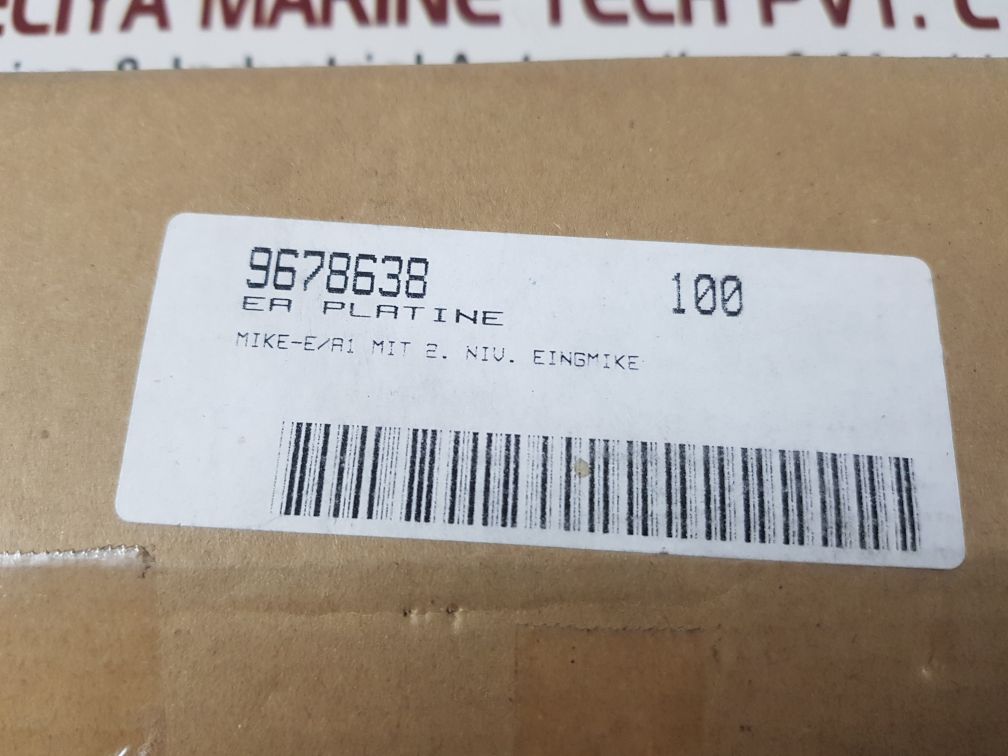 Meiko Mike2-eA1 Dish Circuit Board 9678638