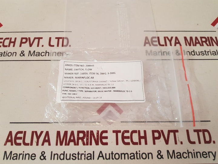 Meister Sg15X50 Flow Switch Rvo/U-2/2 G 1/2