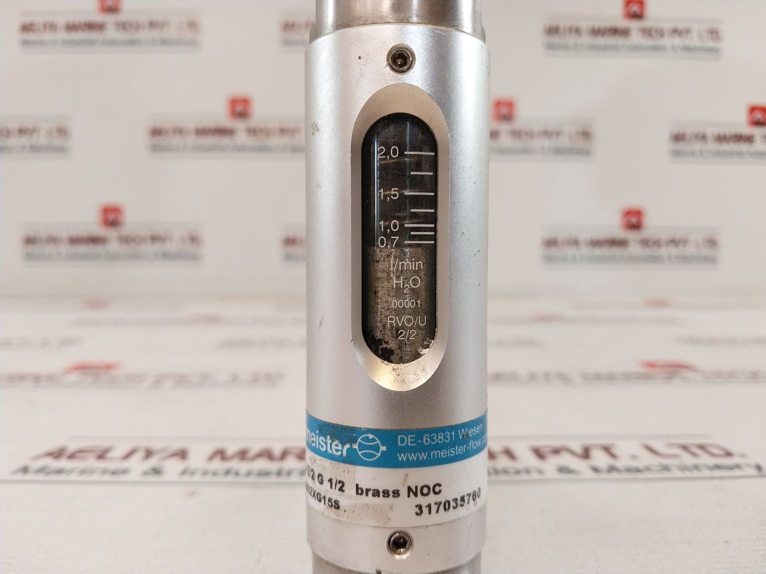 Meister Sg15X50 Water Flow Monitor Indicator Rvo/U-2/2