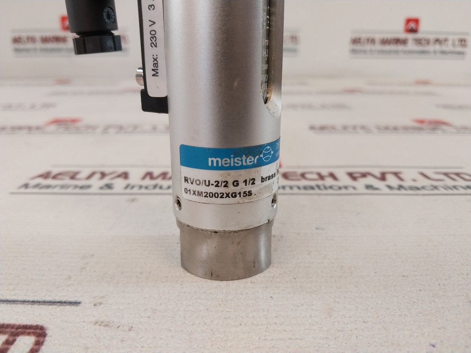 Meister Sg15X50 Water Flow Monitor Indicator Rvo/U-2/2