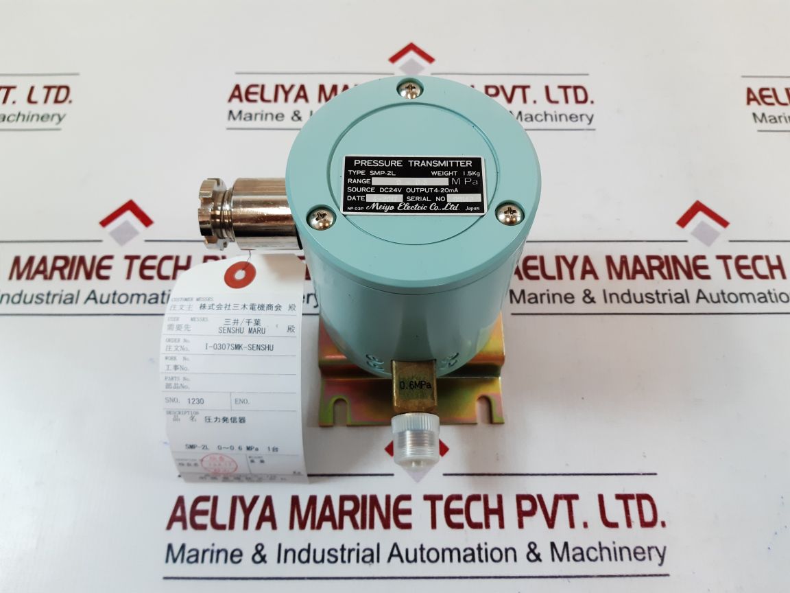 Meiyo Electric Smp-2L Pressure Transmitter 0~0.6 Mpa