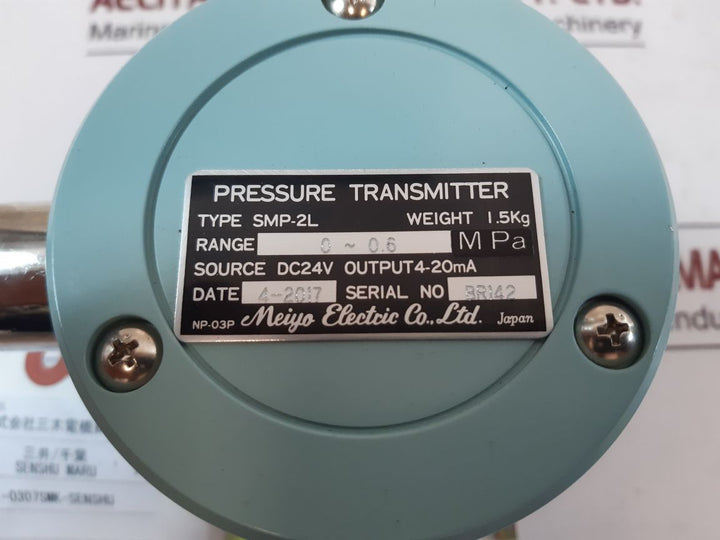 Meiyo Electric Smp-2L Pressure Transmitter 0~0.6 Mpa