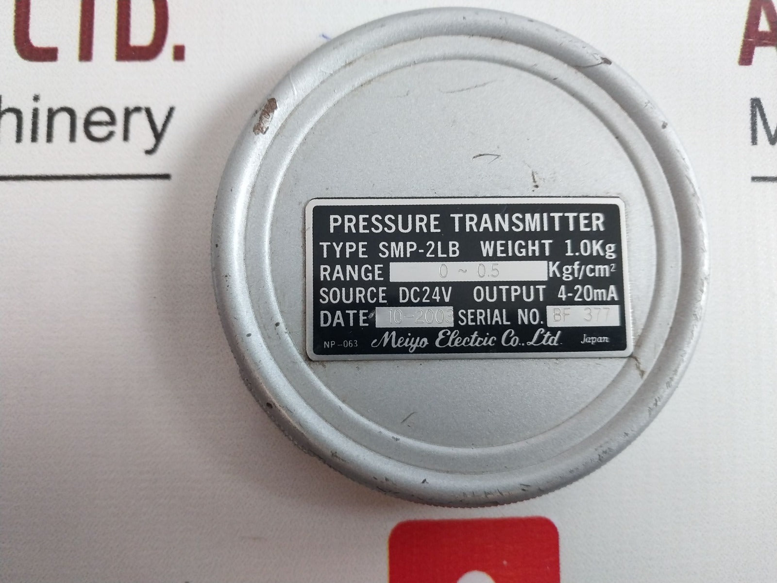 Meiyo Electric Smp-2Lb Pressure Transmitter 0-5 Kgf/Cm2 