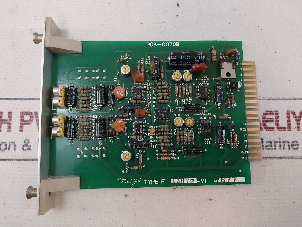 Meiyo Pcb-0070B Pcb Card 1Zbx2-vi 