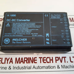 Melcher H1000 Dc-dc Converter 24H 1601-2R
