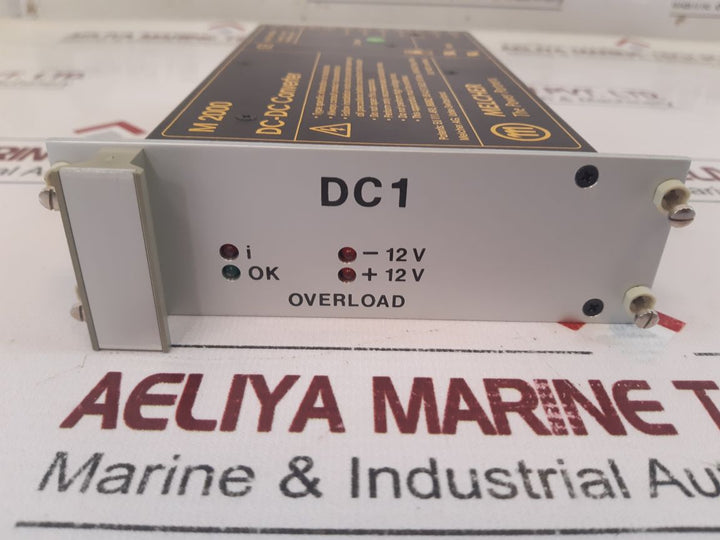 Melcher M 2000 Dc-dc Converter Bm 2320-7 Power Supply