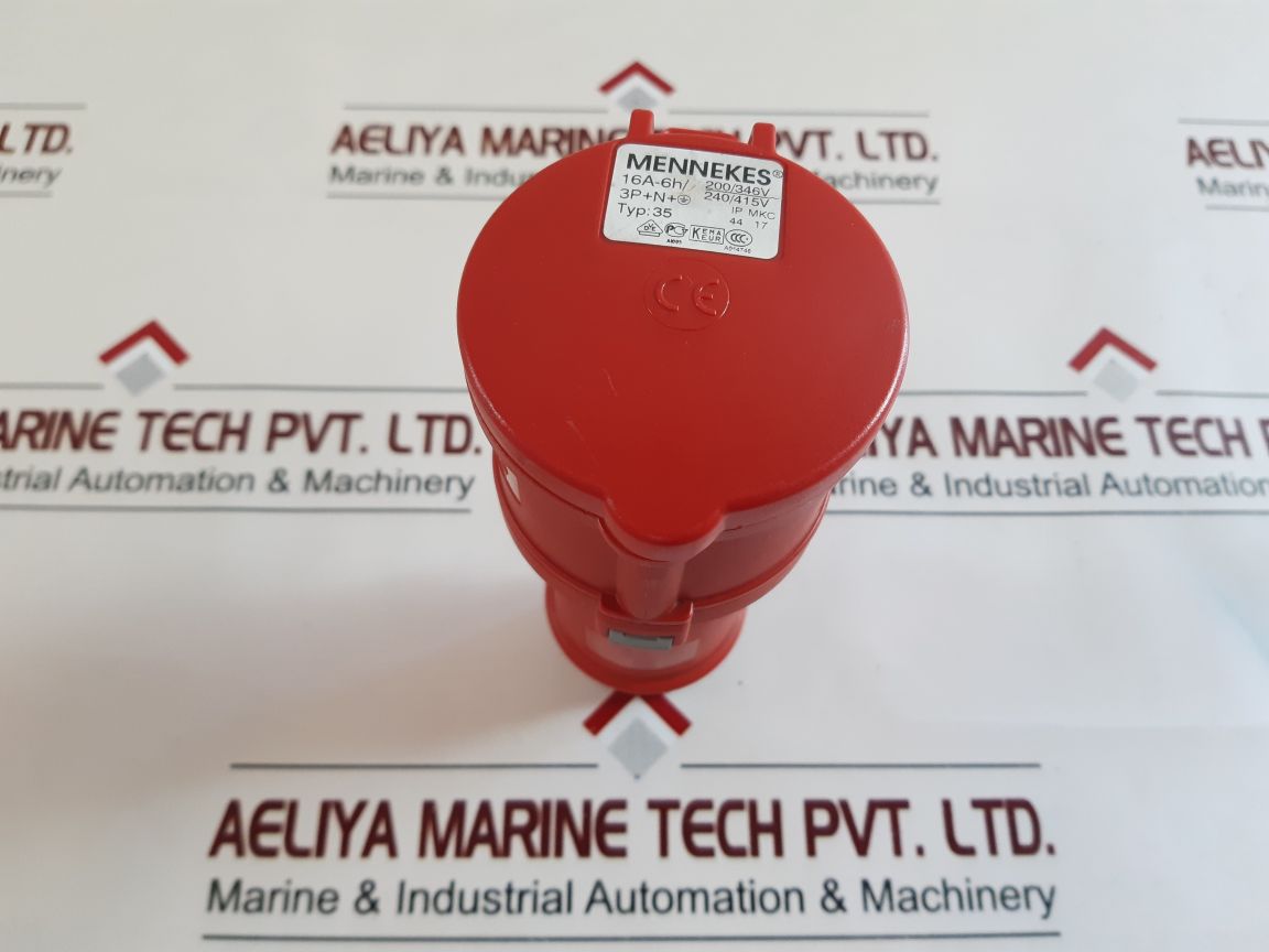 Mennekes 16A-6H Plug Connector 3P+N+ Typ 35
