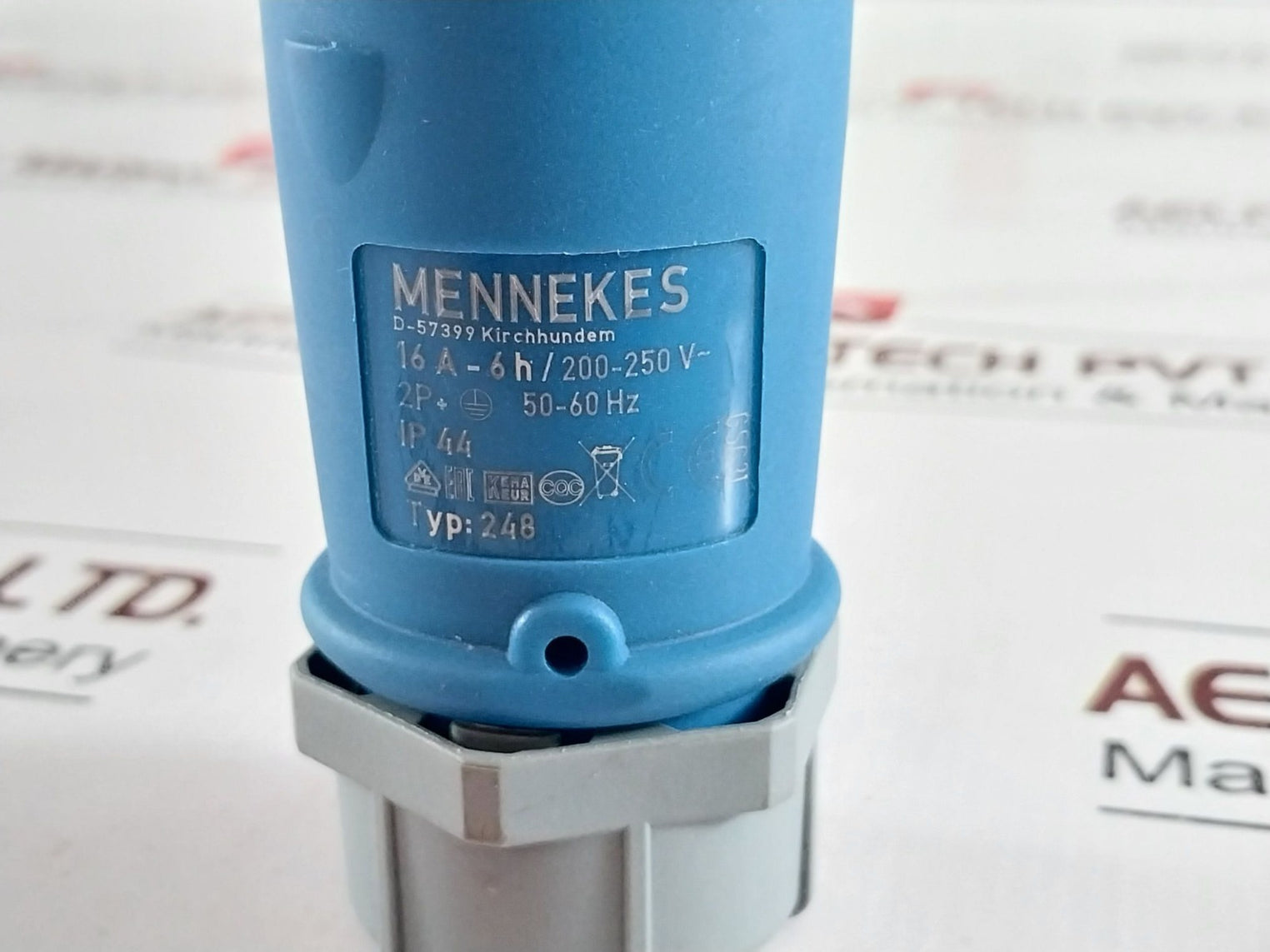 Mennekes 248 Industrial Plug