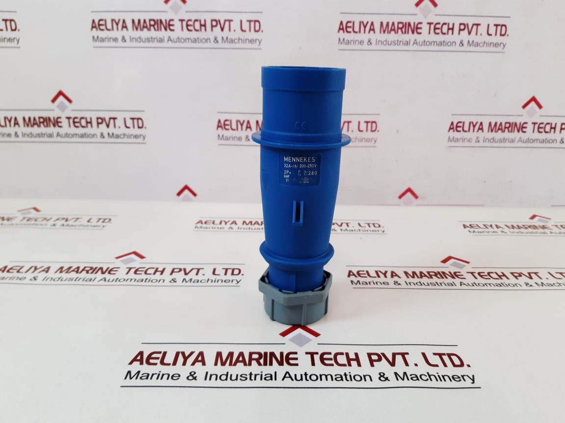 Mennekes 32A-6H 200-250V~ Connector Plug Type 260
