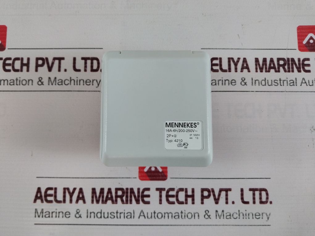 Mennekes 4210 Ip 44 Nmh 13 Wall Mount 3P Socket 16A-6H 200-250V