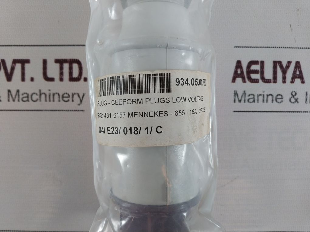 Mennekes 655Rs Industrial Power Plug 16A 2P Ip44