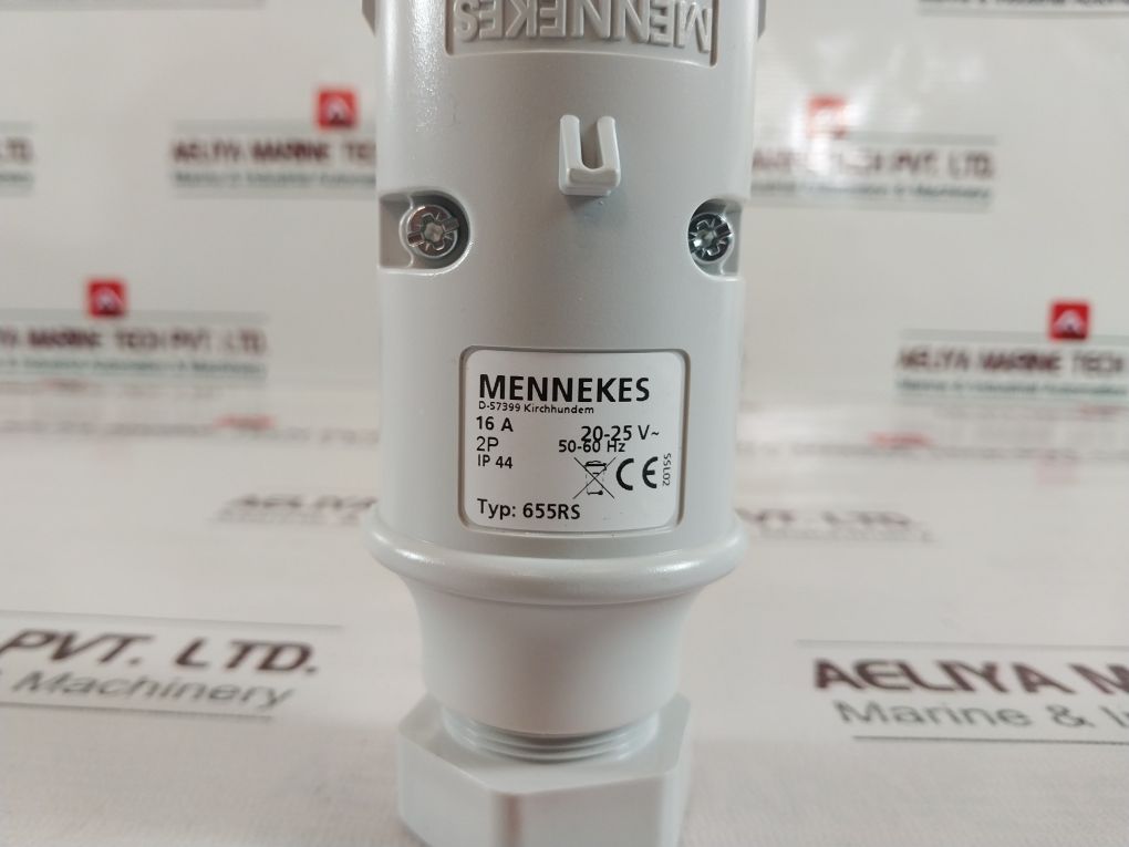 Mennekes 655Rs Industrial Power Plug 16A 2P Ip44
