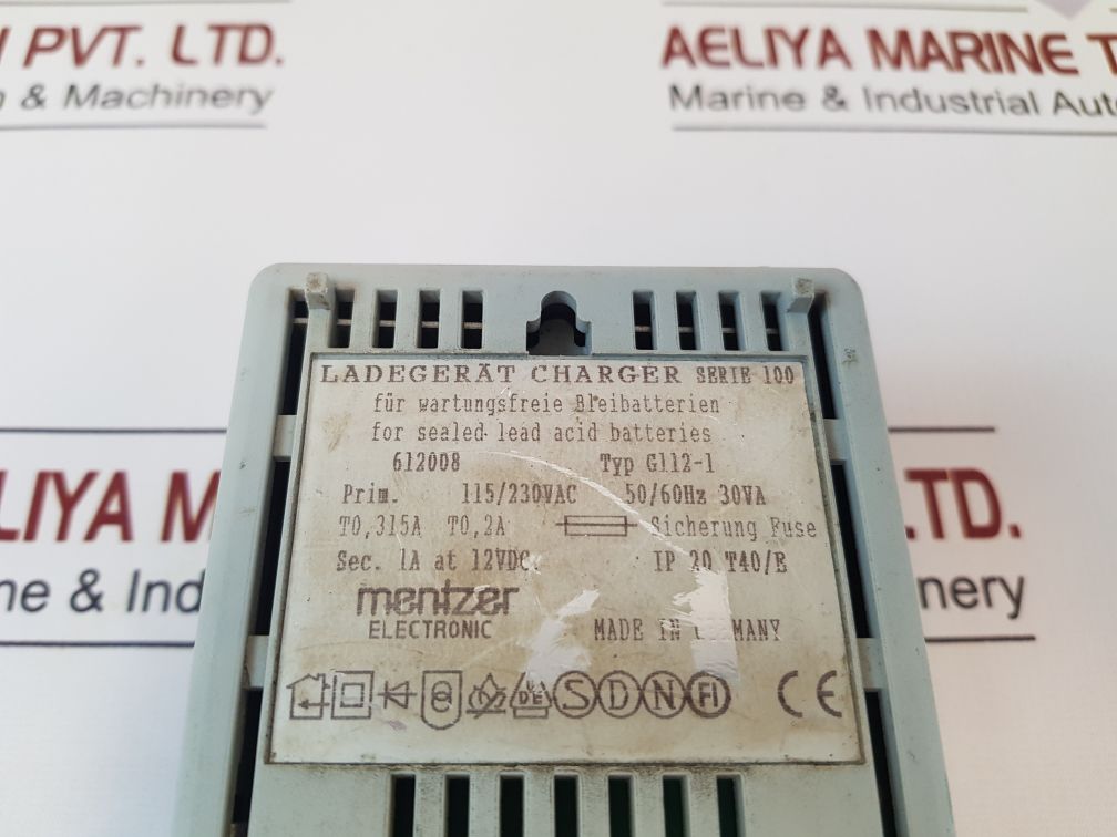 Mentzer Electronic G112-1 Charger