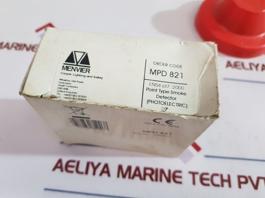 Menvier Mpd821 Optical Smoke Detector
