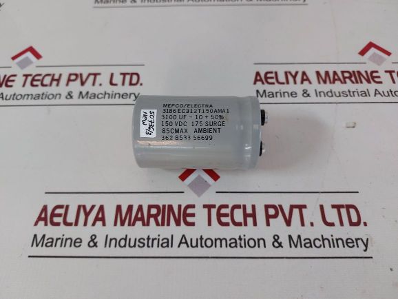 Mepco/Electra 3186Ec312T150Ama1 Capacitor