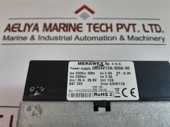 Merawex Zm24V12A-300A-00 Power Supply Buffer Modular