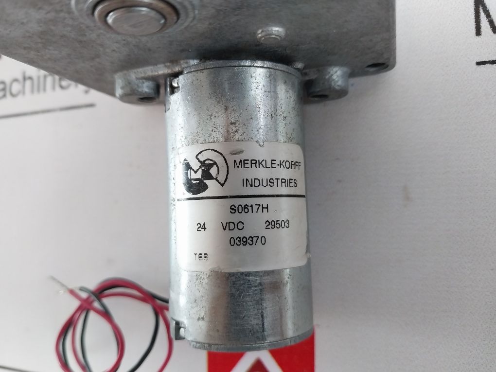 Merkle-korff 24Vdc Gear Motor