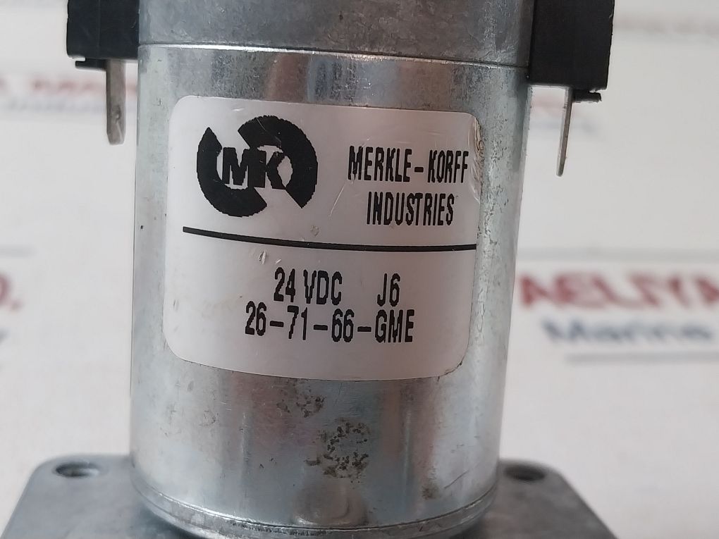 Merkle-korff 26-71-66-gme Gear Motor 24 Vdc J6