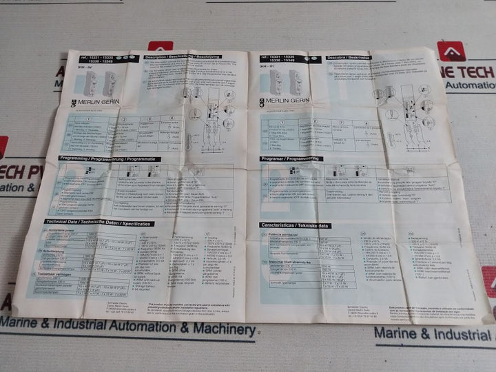 Merlin Gerin 15336-10T50 Multi9 Time Switch 230-240V 50/60Hz
