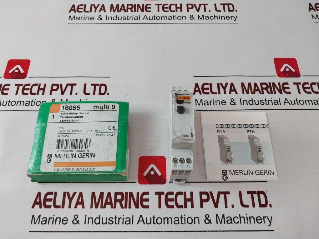 Merlin Gerin 16065 Time Delay Device 0,1S – 100H – Aeliya Marine Tech