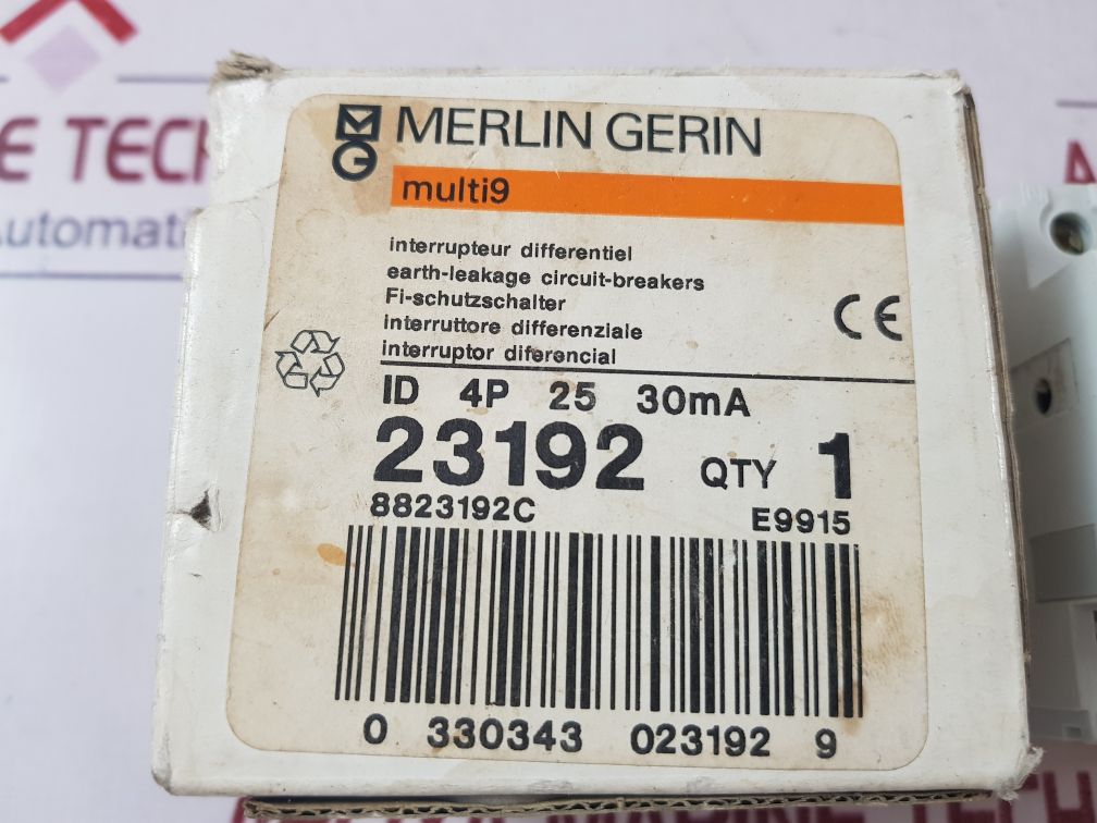 Merlin Gerin Id 4P 25 30Ma 23192 Circuit Breaker
