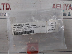 Merlin Gerin 24342 2 Phase Fuse Circuit Breaker 50 Amp