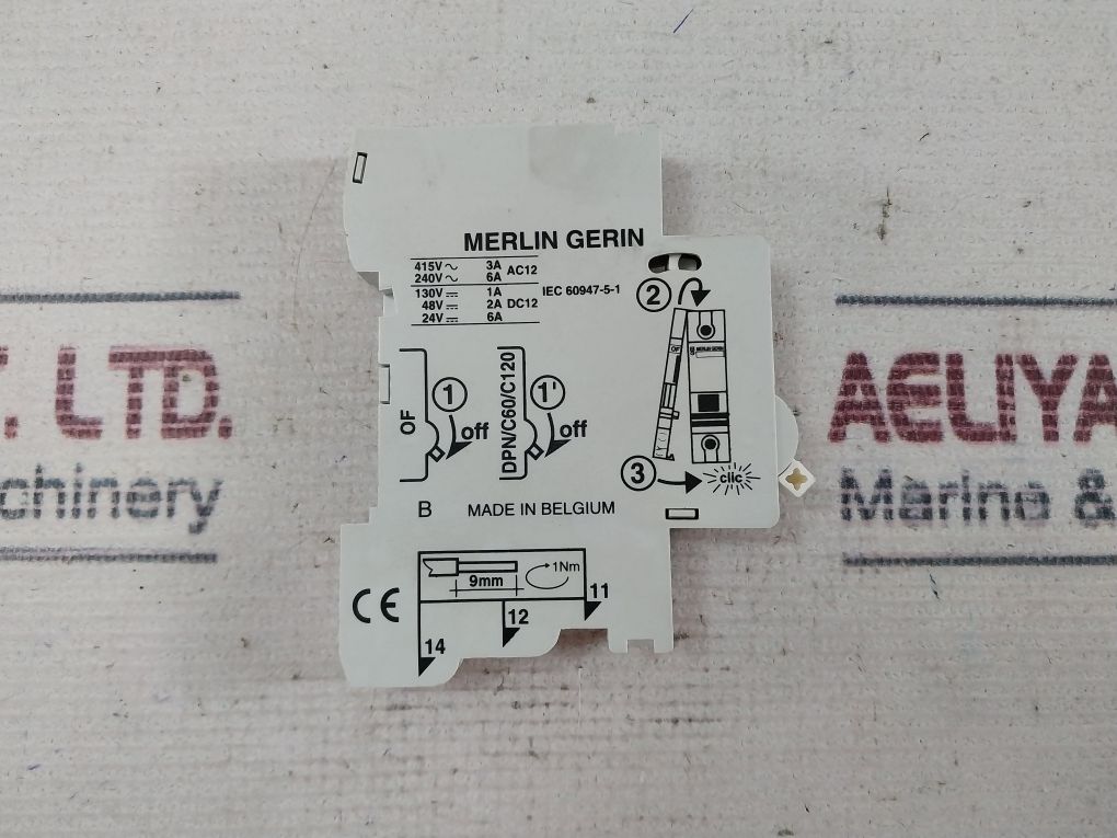 Merlin Gerin 26924 Auxiliary Switch