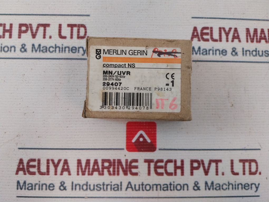 Merlin Gerin 29407 Mn/Uvr Under Voltage Release