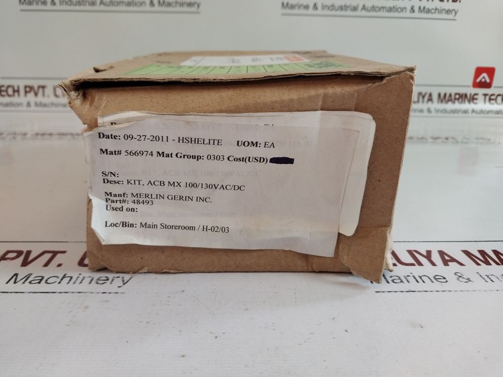 Merlin Gerin 33661 Shunt Trip Circuit Breaker