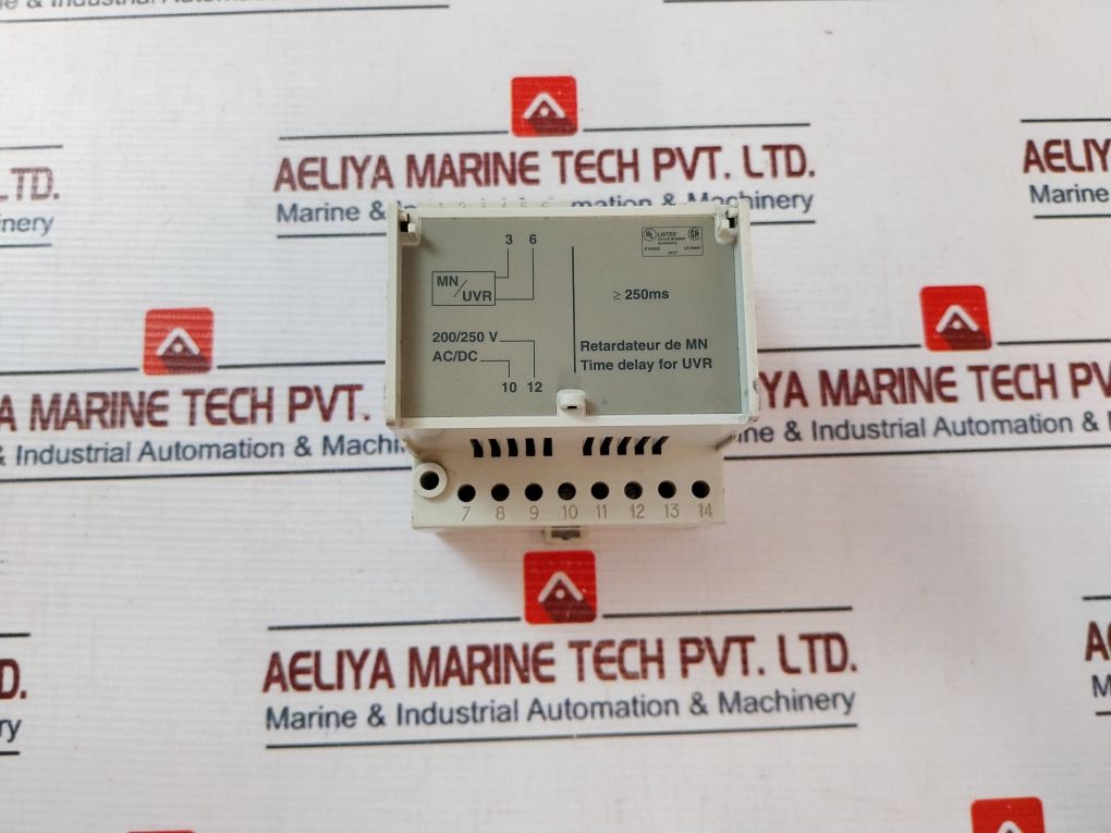 Merlin Gerin 33685 Time Delay For Uvr Ac/Dc 200/250V