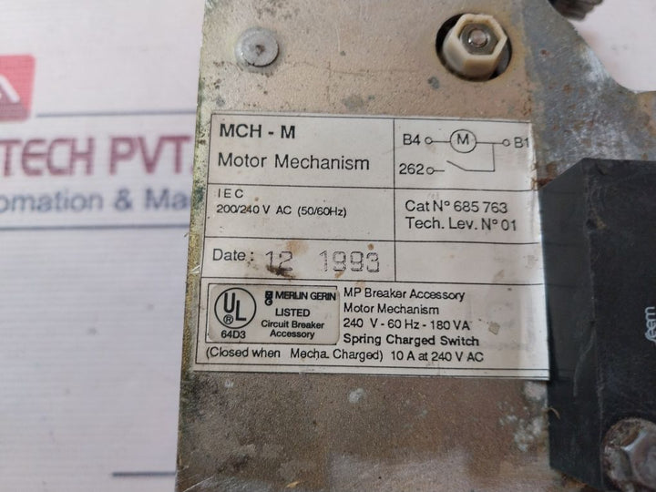 Merlin Gerin 685763 Mch-m Motor Mechanism