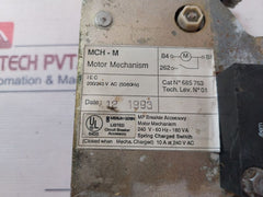 Merlin Gerin 685763 Mch-m Motor Mechanism